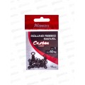 Вертлюг Namazu Pro ROLLING RIBBED SWIVEL, латунь, цв.Carbon, р.1, 60кг (10шт)