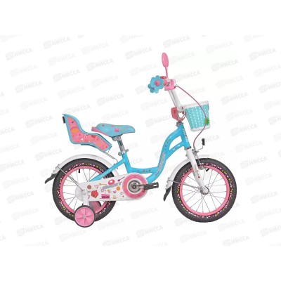 Велосипед 14&quot RUSH HOUR SWEET бирюзовый, 283874