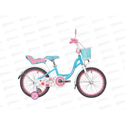Велосипед 18" RUSH HOUR SWEET бирюзовый, 283898 Велосипед 18" RUSH HOUR SWEET бирюзовый, 283898