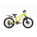 Велосипед 20&quot 6ск RUSH HOUR NX 205 DISC ST, желтый рама 11&quot, 388569