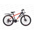 Велосипед 26" 21ск RUSH HOUR NS 650 DISC AL черный рама 16", 280423
