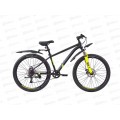 Велосипед 26" 7ск RUSH HOUR NX 605 DISC ST черный рама 14", 377987