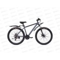 Велосипед 27,5" 21ск RUSH XS 725 DISC AL черный рама 18", 331153