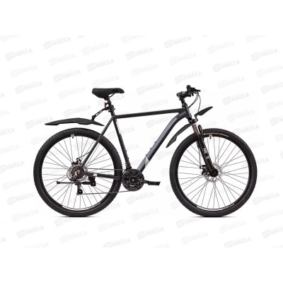 Велосипед 29" 21ск RUSH HOUR А 900 DISC AL черный рама 23",430283