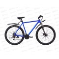 Велосипед 29" 21ск RUSH XS 905 DISC AL синий рама 23" П, 388092