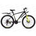 Велосипед 26" 21ск RUSH NX 615 DISC ST черный рама 18", 320036