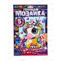 Мозаика гелевая 17х23см, Единорог, GEL-UNIC, 391999