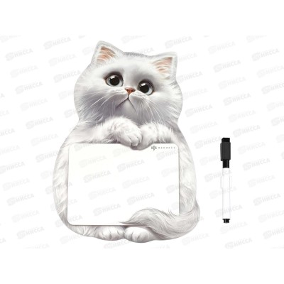 Магнитная доска для рисования ФЕН Мечтающий кот 69334 *60