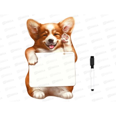 Магнитная доска для рисования ФЕН Веселый корги 69335 *60 Магнитная доска для рисования ФЕН Веселый корги 69335 *60