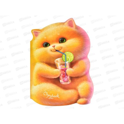 Тетрадь 40л кл. ФЕН Котёнок и лимонад , 64823 *25