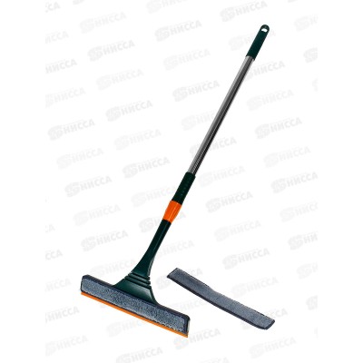 Окномойка 110см телескоп, губка 28см 2 насадки 921-111 Окномойка 110см телескоп, губка 28см 2 насадки 921-111