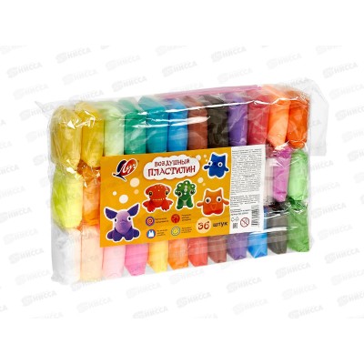 Пластилин воздушный Луч 36цв. 34С2230-08 *16