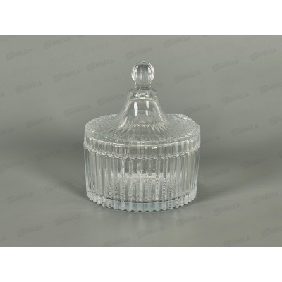 Сахарница стекло 250мл в подарочной упаковке сах1-х *1/48