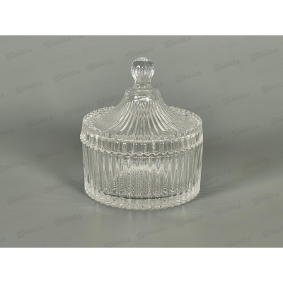 Сахарница стекло 250мл в упаковке 425-620  *1/48