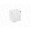 Розетка Аллегро 1-местная, с крышк.с заземлением, з/ш16А, 220В белая.5563286*10