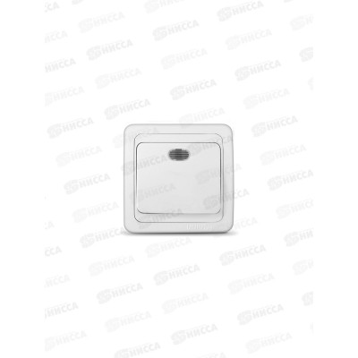 Выключатель Валери 1-клавиша скрытой установки, 10А, 220В, подсветка, белый, В0121*10 Выключатель Валери 1-клавиша скрытой установки, 10А, 220В, подсветка, белый, В0121*10