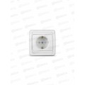 Розетка Валери 1-местная скрытой установки, с заземлением, з/ш, 16А, 220В,белая, В0028х*10 Розетка Валери 1-местная скрытой установки, с заземлением, з/ш, 16А, 220В,белая, В0028х*10