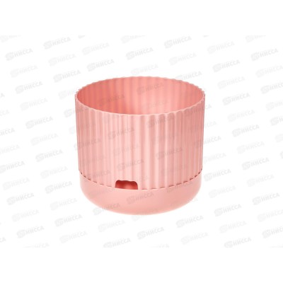 Кашпо Эффект с прикорн полив 2,5л Персик Ангарск *12