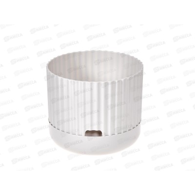 Кашпо Эффект с прикорн полив 2,5л Слон кость Ангарск *12