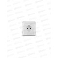 Розетка Маргарита 1-местная скрытой установки, без заземления,16А, 220В,белый, М0022