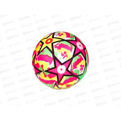 Мяч резиновый 20см ПГС Ассорти Р2304-13