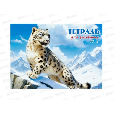 Альбом д/рис.12л ПГС Животный мир *20