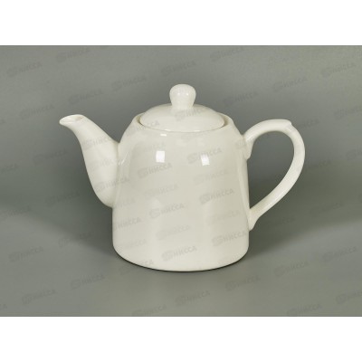 Чайник заварочный 900мл фарфор Белье тс0718-14 *1/36