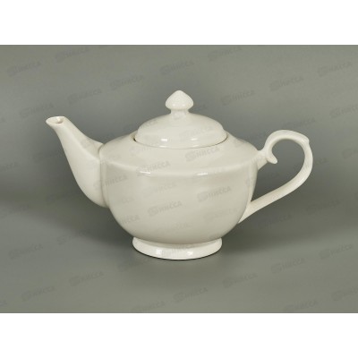 Чайник заварочный 1400мл фарфор Белье тс0718-67 *1/24