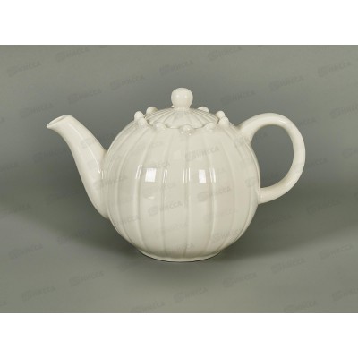 Чайник заварочный 800мл фарфор Белье тс0718-113 *1/36
