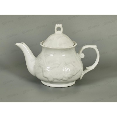 Чайник заварочный 1000мл фарфор Узор тс0718-138 *1/24