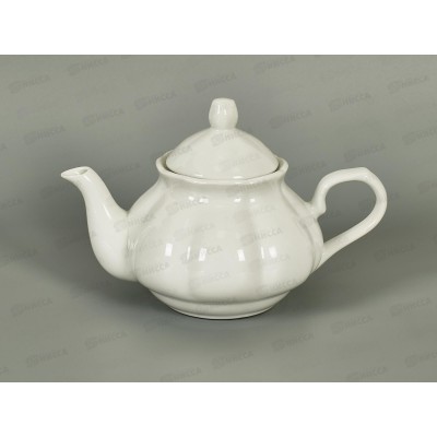Чайник заварочный 900мл фарфор Белье тс0718-151 *1/36