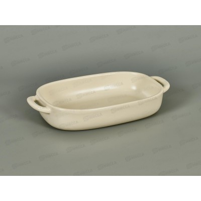Блюдо для запекания с ручками фарфор Белье ск0624-28 *1/32