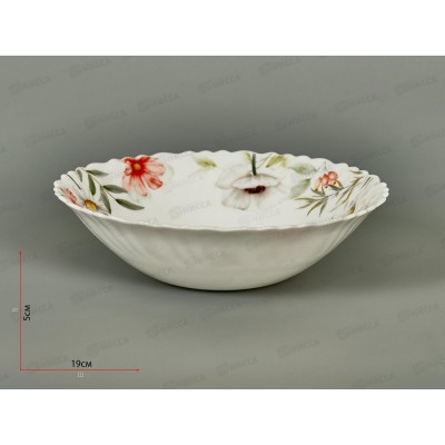 Миска суповая Букет 19см OLHDW-75/H240305