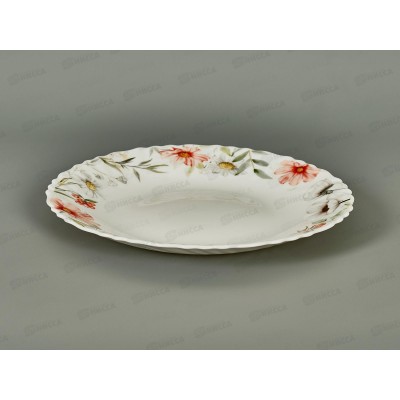 Тарелка десертная Букет 19см OLHP-75/H240305