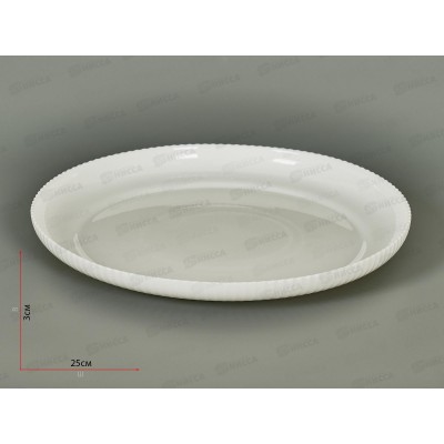 Тарелка обеденная Жемчужина 25см DKP100 Тарелка обеденная Жемчужина 25см DKP100