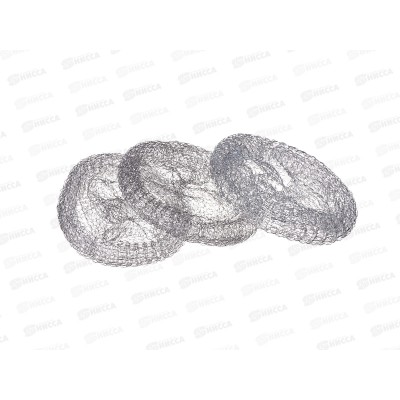 Мочалка  ЖУ-ЖУ металлическая спираль 3шт  *180