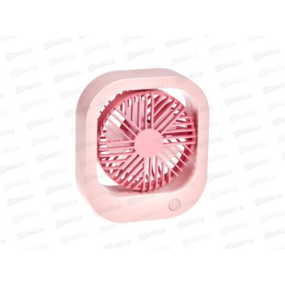 Вентилятор электронный ,аккумулятор 12*14см (заряжается от USB) (065678)  Ж