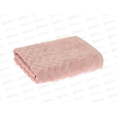 Полотенце махровое 50*90 Олеандр 14-1907 розовый
