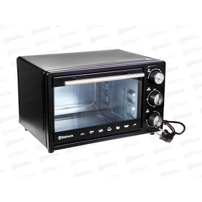 Духовка электр.SA-7003B черн 1200Вт 16л таймер Духовка электр.SA-7003B черн 1200Вт 16л таймер