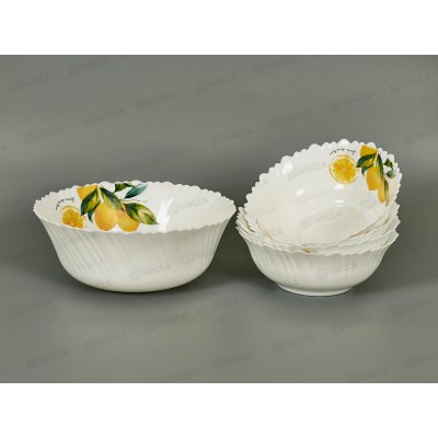 Набор салатников JEWEL Сорренто 5пред. (стеклокерамика) ПС0095-58