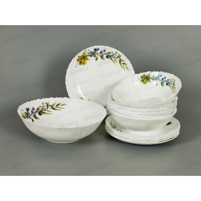 Набор столовый JEWEL Агата 13пред. (стеклокерамика) ПС0079-58