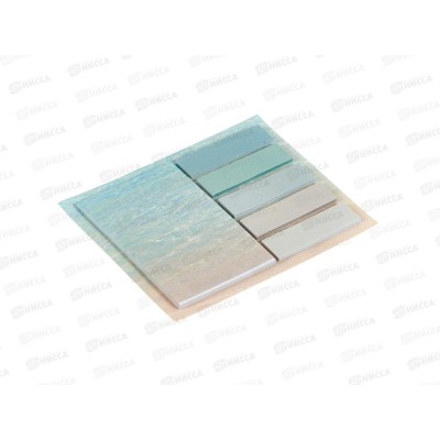 Блок липкий Alingar набор Бирюзовый градиент 2вида*20л AL9024/2 *12 Блок липкий Alingar набор Бирюзовый градиент 2вида*20л AL9024/2 *12