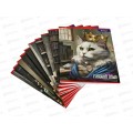 Набор 48л тетр. Alingar 10 предм. Коронованные коты AL11464 *10 Набор 48л тетр. Alingar 10 предм. Коронованные коты AL11464 *10