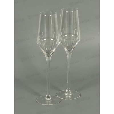 Набор бокалов для шампанского JEWEL Элегия 225мл, 2пред., ПС00132-58 Набор бокалов для шампанского JEWEL Элегия 225мл, 2пред., ПС00132-58