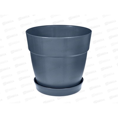 Горшок д/цв. &quotInGreen Villa de Fiori&quot 48л вулк серый  IG660610026 *1