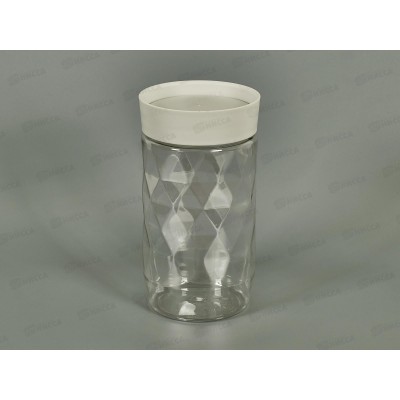 Банка д/сып прод 1л &quotPlast Team&quot пепел жемчуг РТ170210024