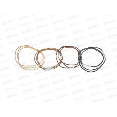 Ameli Резинка для волос с декор жемчуг 4шт