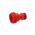 Адаптер штуцерный с внешней резьбой 3/4" GRINDA GE-34 (8-426316) Адаптер штуцерный с внешней резьбой 3/4" GRINDA GE-34 (8-426316)