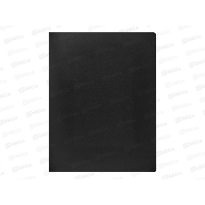 Скоросшиватель пл. на пруж. СТАМ А4 14мм черная ММ-32220 *30