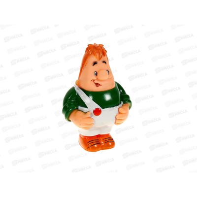 Игрушка пластизоль для ванны Карлсон, в сетке, LXST09R, 391612